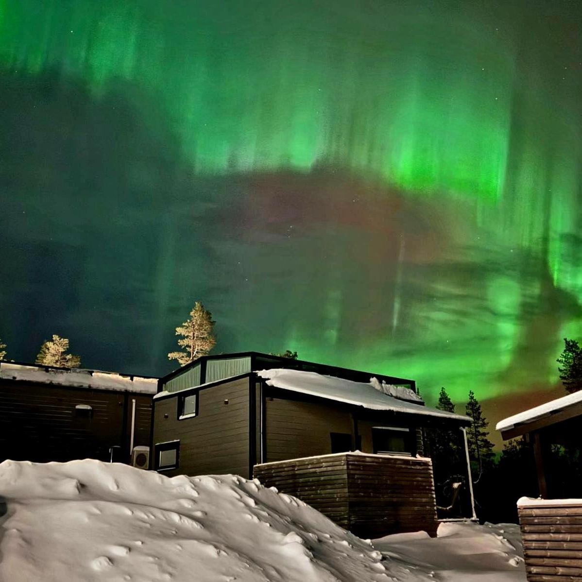 Levi Sky Igloo With Private Sauna And Hot Tub المظهر الخارجي الصورة
