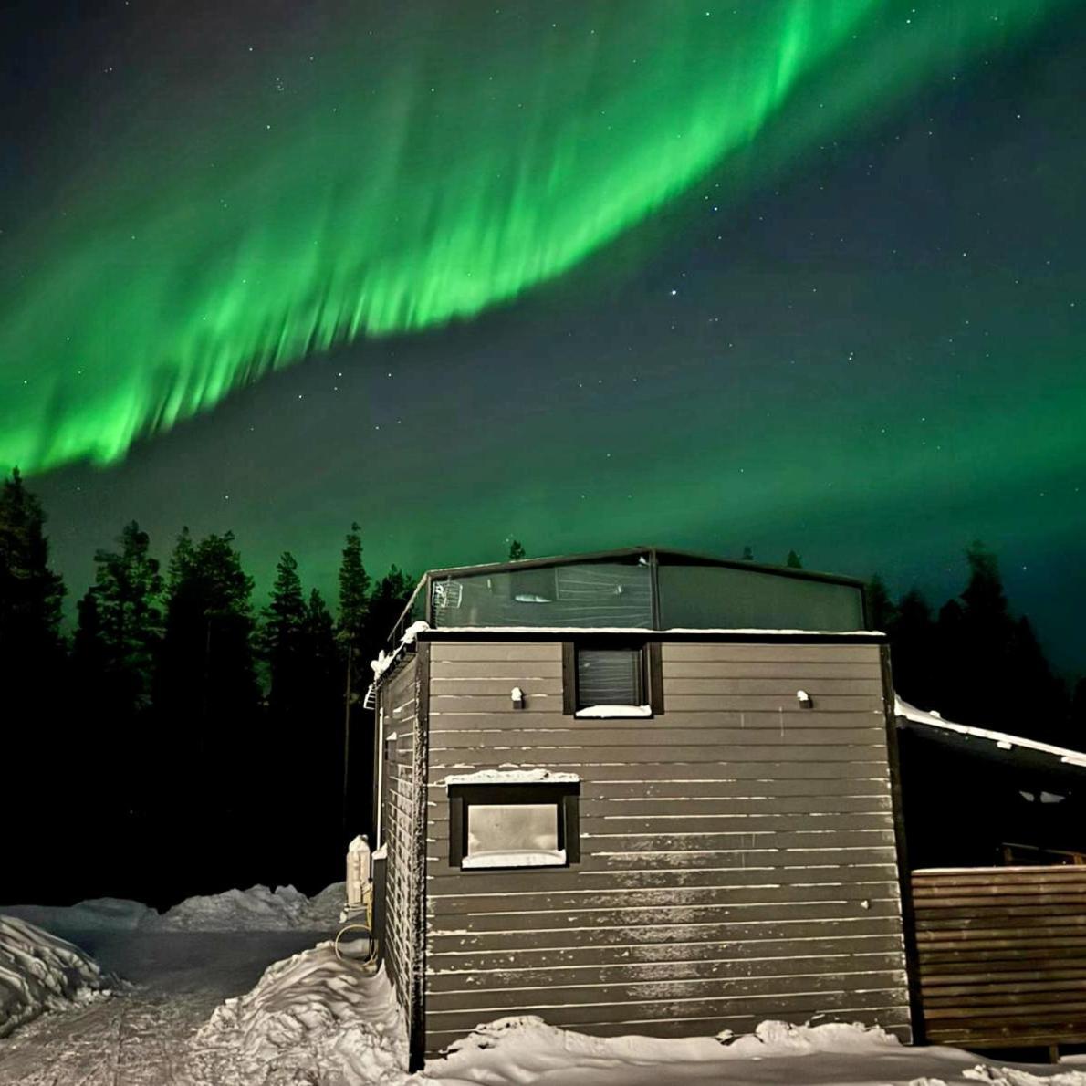 Levi Sky Igloo With Private Sauna And Hot Tub المظهر الخارجي الصورة