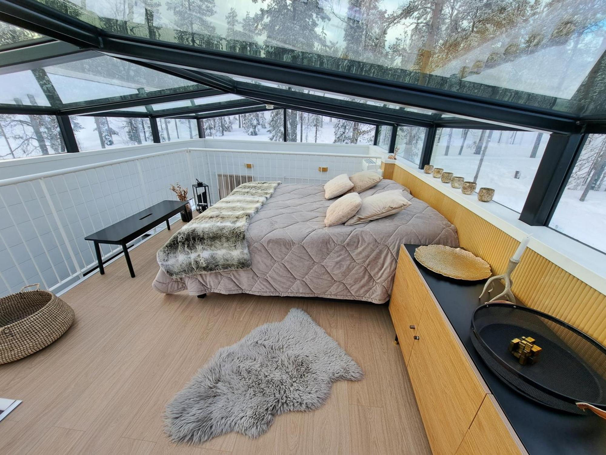 Levi Sky Igloo With Private Sauna And Hot Tub المظهر الخارجي الصورة